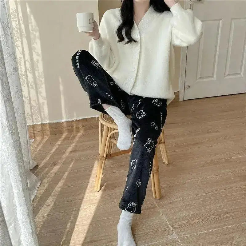 Cozy Y2K Pajama Pants