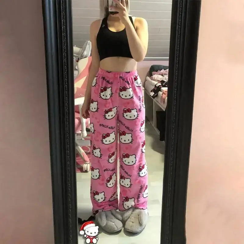 Cozy Y2K Pajama Pants