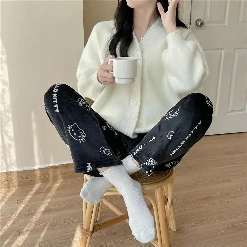 Cozy Y2K Pajama Pants