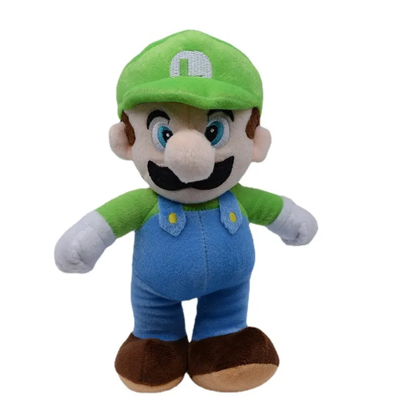 Mario, Luigi, and Yoshi Stuffed Toys