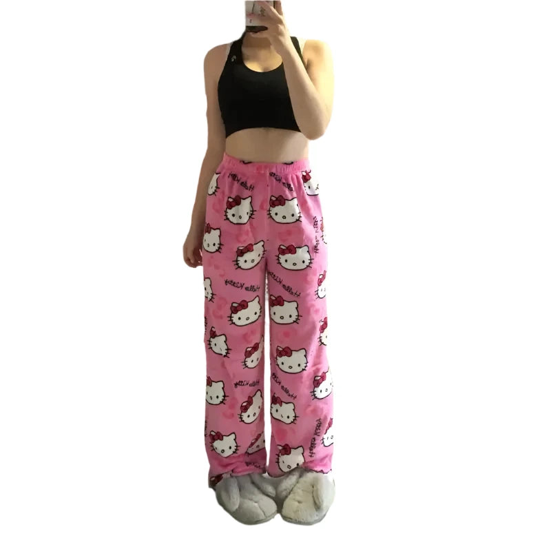 Cozy Y2K Pajama Pants