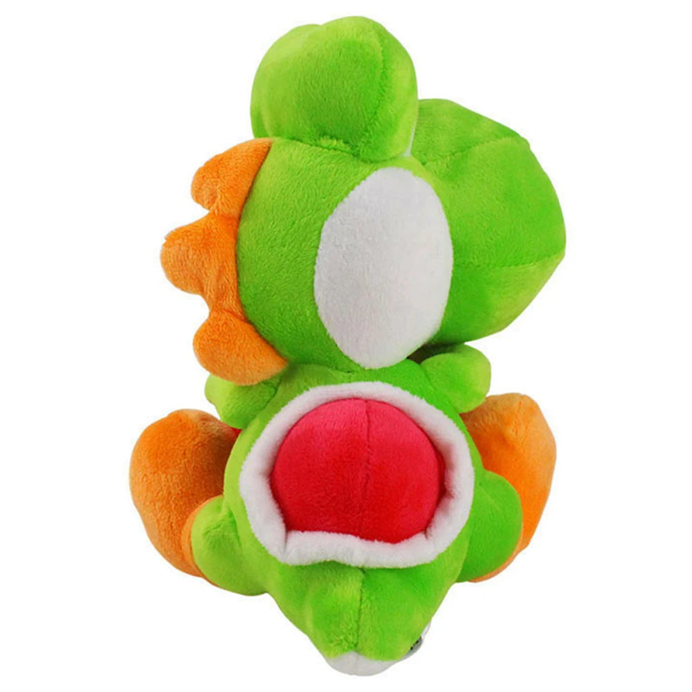 Yoshi with Apple Plush Toy: Soft & Cuddly Game Doll