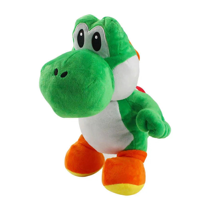 Mario, Luigi, and Yoshi Stuffed Toys