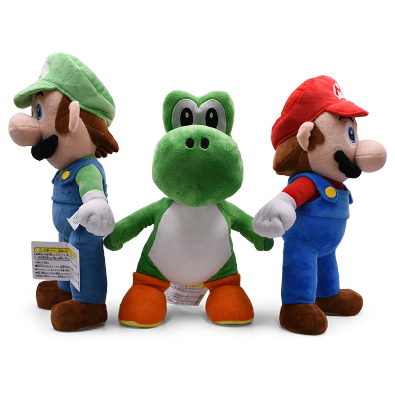 Game Plush Toys: Luigi, Yoshi, Princess Peach & More!