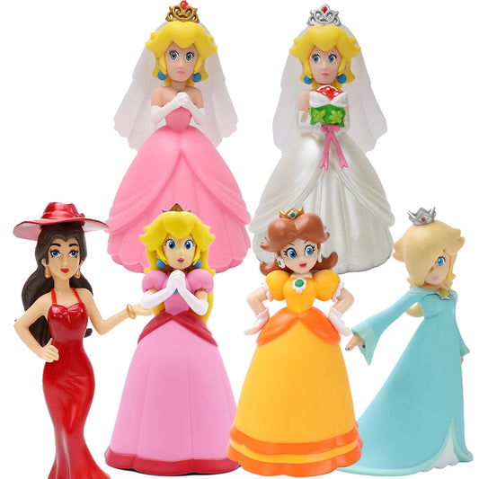 SM Princess Collection: Daisy, Rosalina & Peach PVC Action Figures