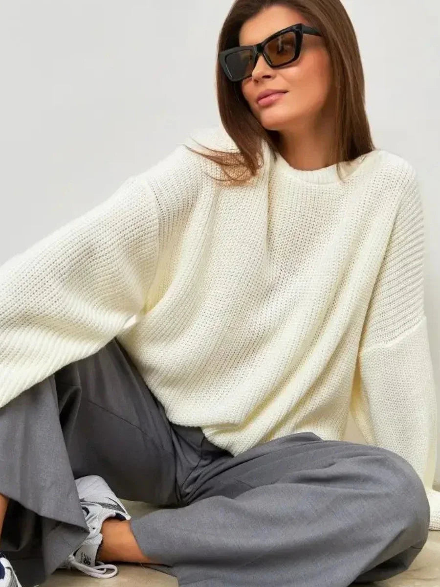 Loose-Fit Knitted Sweater