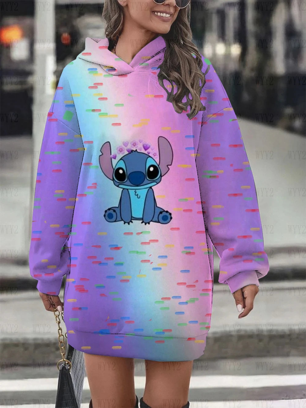 Fly Away With Me Hoodie Dress