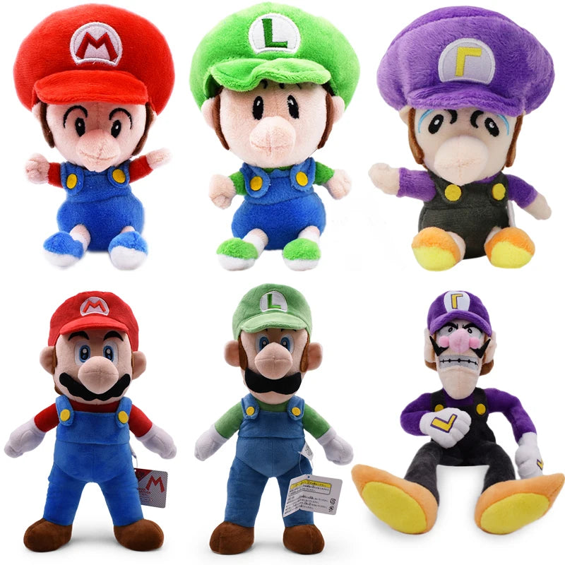 Game Plush Toys: Luigi, Yoshi, Princess Peach & More!