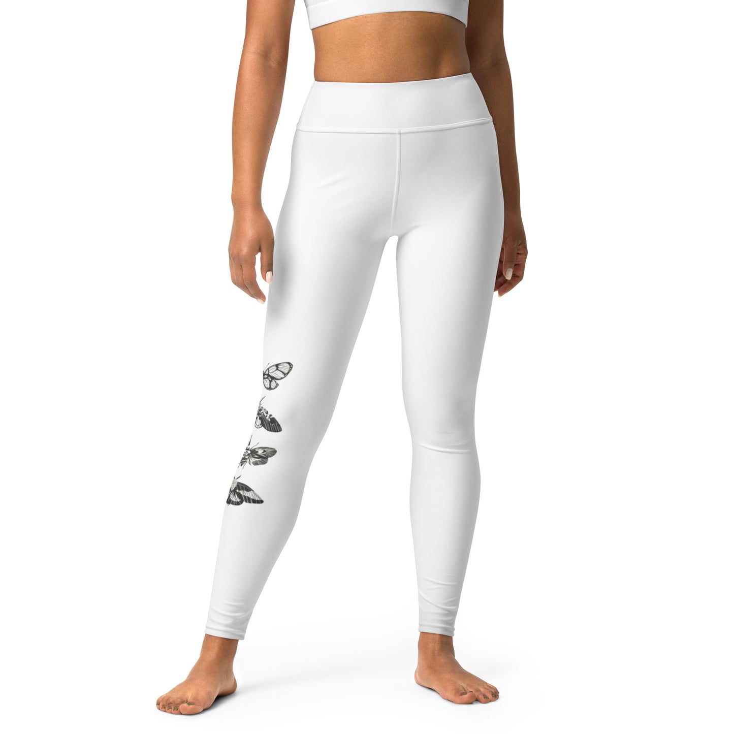 Wolfe's Butterfly Yoga Leggings